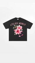 T-SHIRT ATELIER MENILO FLEUR DE ZACK
